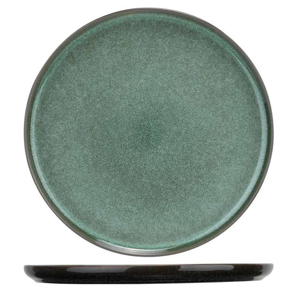 Cosy & Trendy Dinerborden Lerida Meadow Groen ø 26 cm - 4 Stuks