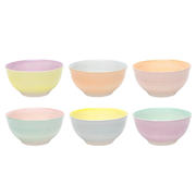 thumbnail: Cookinglife Kleine Kommen Pastel Harmony ø 12 cm - 6 Stuks