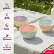 thumbnail: Cookinglife Kleine Kommen Pastel Harmony ø 12 cm - 6 Stuks