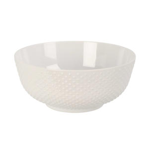 Soepkommen / Kommen - CampVibe - Outdoor - Kunststof - Onbreekbaar - Wit ø 16.8 cm - 4 Stuks