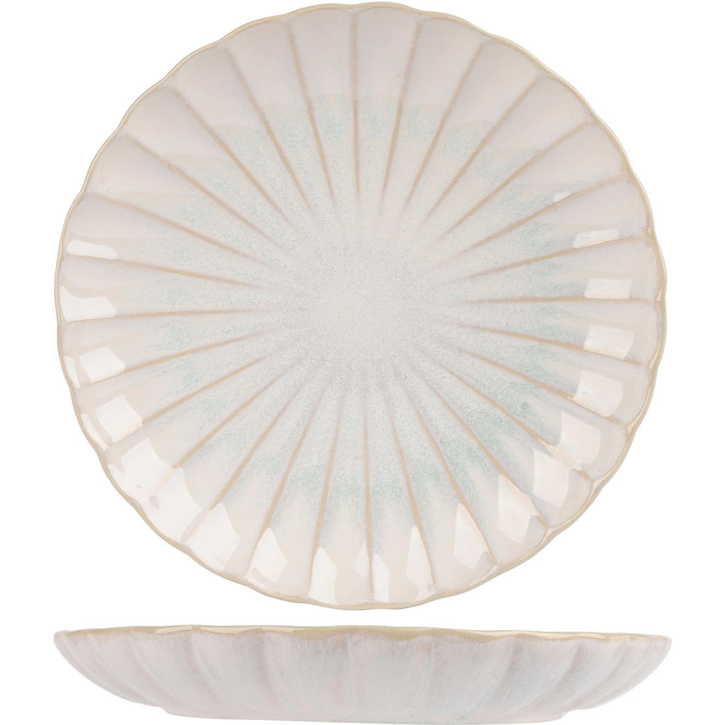 Cosy & Trendy Dinerborden Astera Pure Wit - ø 27.5 cm - 4 Stuks