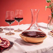thumbnail: Vacu Vin Decanteerkaraf Swirling Carafe - Kristalglas - 1 liter