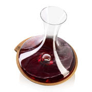thumbnail: Vacu Vin Decanteerkaraf Swirling Carafe - Kristalglas - 1 liter