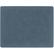 thumbnail: LIND DNA LIND DNA Placemats Nupo - Leer - Dark Blue - 45 x 35 cm - 2 Stuks