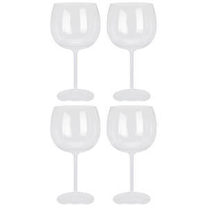 Gin Tonic Glazen Kunststof - CampVibe - Outdoor - Onbreekbaar - 570 ml - 4 Stuks