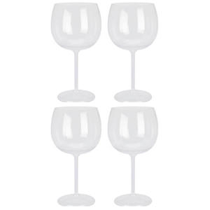 Gin Tonic Glazen Kunststof - CampVibe - Outdoor - Onbreekbaar - 570 ml - 4 Stuks