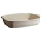 Emile Henry Ovenschaal - Argile - 42 x 27 x 9 cm / 4.45 liter