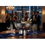 thumbnail: Cookinglife Champagneschaal - Champagne Emmer - RVS ø 39 cm