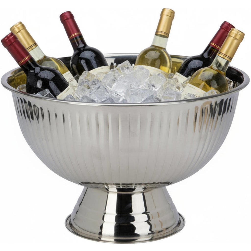 Cookinglife Champagneschaal - Champagne Emmer - RVS ø 39 cm
