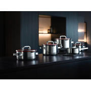 thumbnail: WMF  Pannenset Function 4 - RVS - 5 Delig - Downdraft Geschikt - Kookpan ø 16, 20, 20 en 24 cm en Steelpan ø 16 cm
