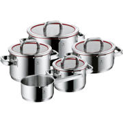 thumbnail: WMF  Pannenset Function 4 - RVS - 5 Delig - Downdraft Geschikt - Kookpan ø 16, 20, 20 en 24 cm en Steelpan ø 16 cm