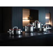 thumbnail: WMF  Pannenset Function 4 - RVS - 5 Delig - Downdraft Geschikt - Kookpan ø 16, 20, 20 en 24 cm en Steelpan ø 16 cm