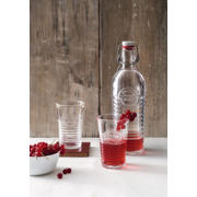 thumbnail: Bormioli Rocco Beugelflessen / Weckflessen Officina 1825 - Transparant - 1.2 liter - 4 stuks