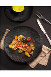 thumbnail: Cosy & Trendy Dinerborden Candy Black ø 26.8 cm - 4 Stuks