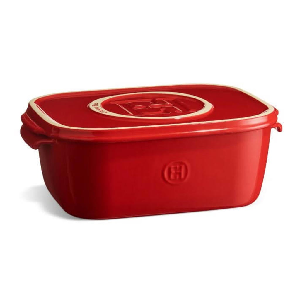Emile Henry Kaasdoos Grand Cru - Aardewerk - 31 x 20 x 11 cm / 3.5 liter