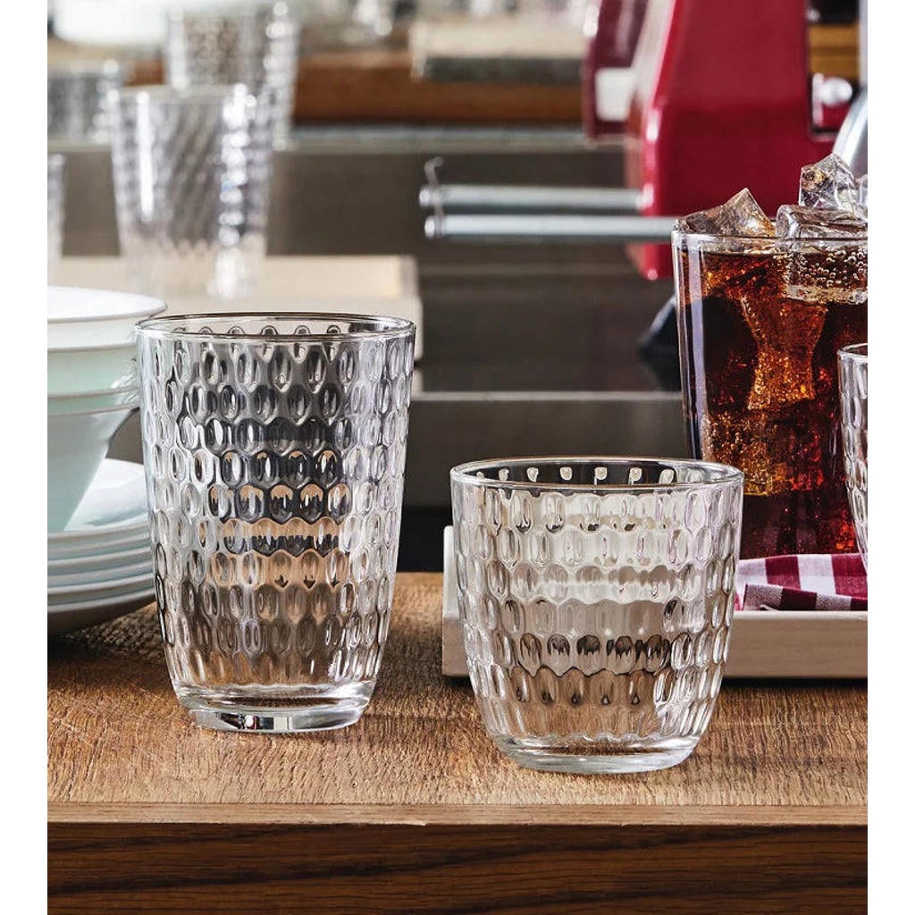 Bormioli Rocco Waterglazen Slot - Transparant - 290 ml - 6 stuks