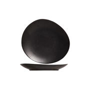 thumbnail: Cosy & Trendy Gebaksbordjes / Kleine Bordjes Vongola Black - 15 x 14 cm - 4 Stuks