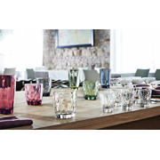 thumbnail: Bormioli Rocco Waterglazen Diamond - Paars - 390 ml - 6 stuks