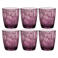 Bormioli Rocco Waterglazen Diamond - Paars - 390 ml - 6 stuks