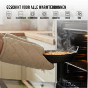thumbnail: Blackwell Ovenschaal Cast Iron Gietijzer Ovaal 21 x 15 x 4 cm - zonder anti-aanbaklaag