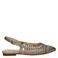 Gabor leren slingback loafers goud