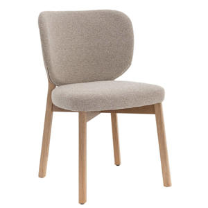 Eetkamerstoel Nobu - Beige/Naturel Eiken - Set van 2 