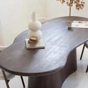 thumbnail: Giga Meubel Eettafel Jessie - Organisch - Mangohout - 180cm