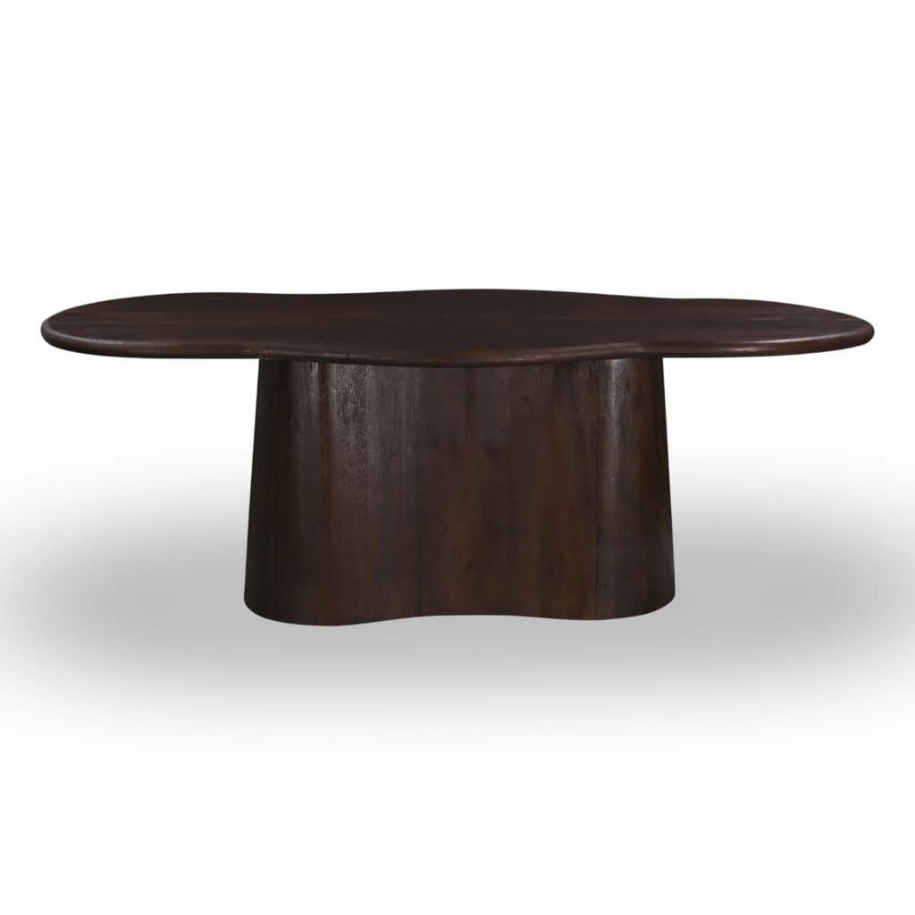 Giga Meubel Eettafel Jessie - Organisch - Mangohout - 180cm