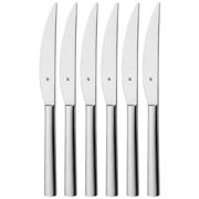 thumbnail: WMF WMF Steakmessen Nuova - 6 stuks - Inclusief GRATIS  Peper- en Zoutmolenset