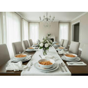 thumbnail: Cosy & Trendy Serviesset Toulouse 18-delig / 6 personen - 6 dinerborden, 6 ontbijtborden & 6 diepe borden