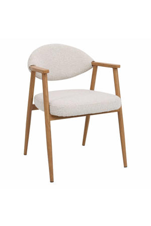 Eetkamerstoel Karup - Beige/Naturel - Set van 2 