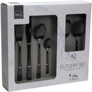 thumbnail: Studio Tavola Bestekset - Classic - Zwart - 42-delig / 8 personen
