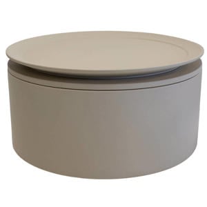 Salontafel Byske Rond - Beige - 80x80x35cm
