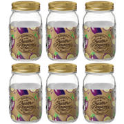 thumbnail: Bormioli Rocco Weckpotten Quattro Stagioni - ø 11 cm / 1 liter - 6 stuks