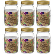 thumbnail: Bormioli Rocco Weckpotten Quattro Stagioni - ø 11 cm / 1 liter - 6 stuks