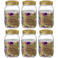 Bormioli Rocco Weckpotten Quattro Stagioni - ø 11 cm / 1 liter - 6 stuks