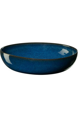 Diepe Borden / Pastaborden Saisons Midnight Blue ø 21 cm - 4 Stuks