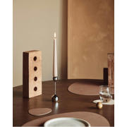 thumbnail: LIND DNA LIND DNA Placemats Nupo - Leer - Old Rose - Curved - 44 x 37 cm - 2 Stuks