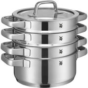 thumbnail: WMF  Pannenset Compact Cuisine - 5 Delig - Kookpan ø 16, 16, 20 en 20 cm en Steelpan ø 14 cm