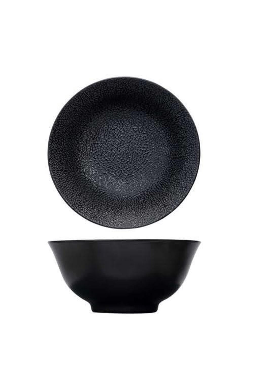 Cosy & Trendy Soepkommen / Kommen Candy Black ø 16 cm - 4 Stuks