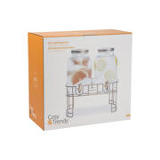 thumbnail: Cosy & Trendy Drankdispenser met houder - Koper - 2 x 3 liter