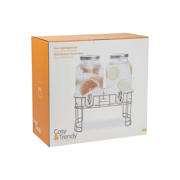 thumbnail: Cosy & Trendy Drankdispenser met houder - Koper - 2 x 3 liter