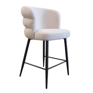 Barkruk Félix - Taupe - Zithoogte 75cm - Set van 2