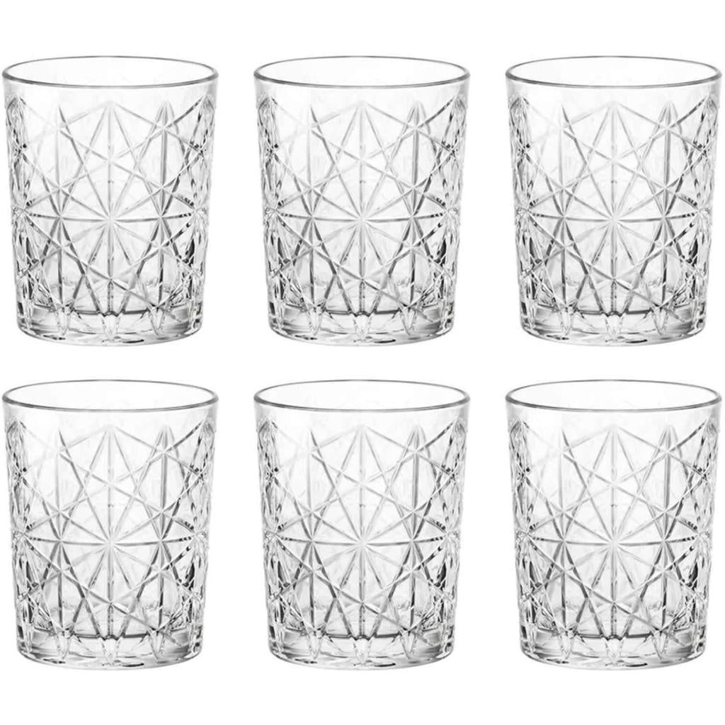 Bormioli Rocco Whiskey Glazen Lounge - 390 ml - 6 stuks