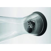 thumbnail: WMF Karaf / Waterkaraf - Basic - Drupvrij - Zwart / Zilver - 1 liter