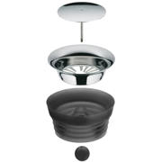 thumbnail: WMF Karaf / Waterkaraf - Basic - Drupvrij - Zwart / Zilver - 1 liter