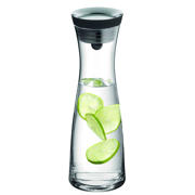 thumbnail: WMF Karaf / Waterkaraf - Basic - Drupvrij - Zwart / Zilver - 1 liter