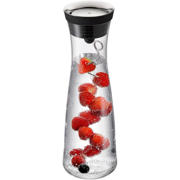 thumbnail: WMF Karaf / Waterkaraf - Basic - Drupvrij - Zwart / Zilver - 1 liter