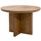 Giga Meubel Salontafel Helsinki - Naturel Hout - 60x60x39cm