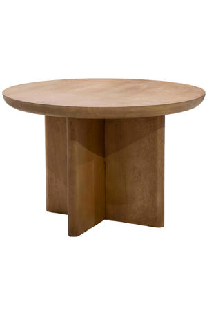 Salontafel Helsinki - Naturel Hout - 60x60x39cm